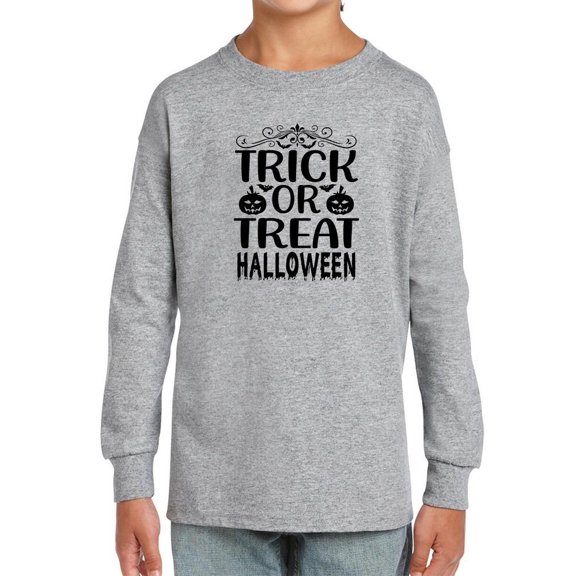 Trick Or Treat Spooky Vintage Long Sleeve Toddler -Image by Shutterstock, 2 Toddler