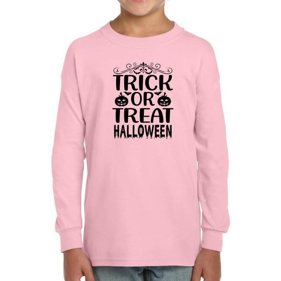 Trick Or Treat Spooky Vintage Long Sleeve Toddler -Image by Shutterstock,  3 Toddler