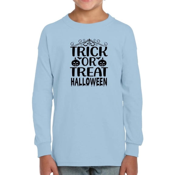 Trick Or Treat Spooky Vintage Long Sleeve Toddler -Image by Shutterstock,  4 Toddler