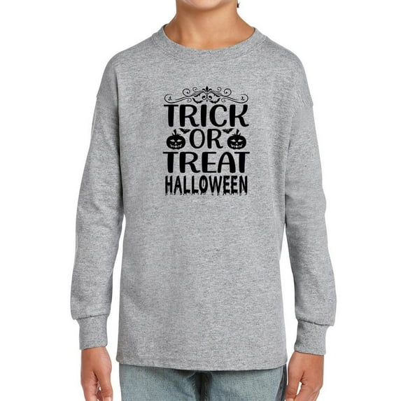 Trick Or Treat Spooky Vintage Long Sleeve Toddler -Image by Shutterstock, 4 Toddler