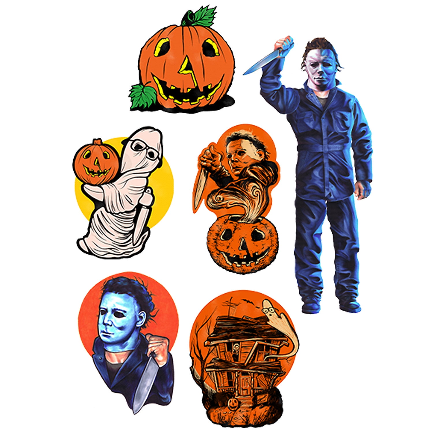 Trick or Treat Studios, Halloween 4 Michael Myers Vintage Wall Decor, 4