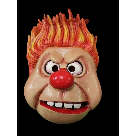 Trick Or Treat Studios - The Year Without Santa Claus Heat Miser Latex Mask - One Size -