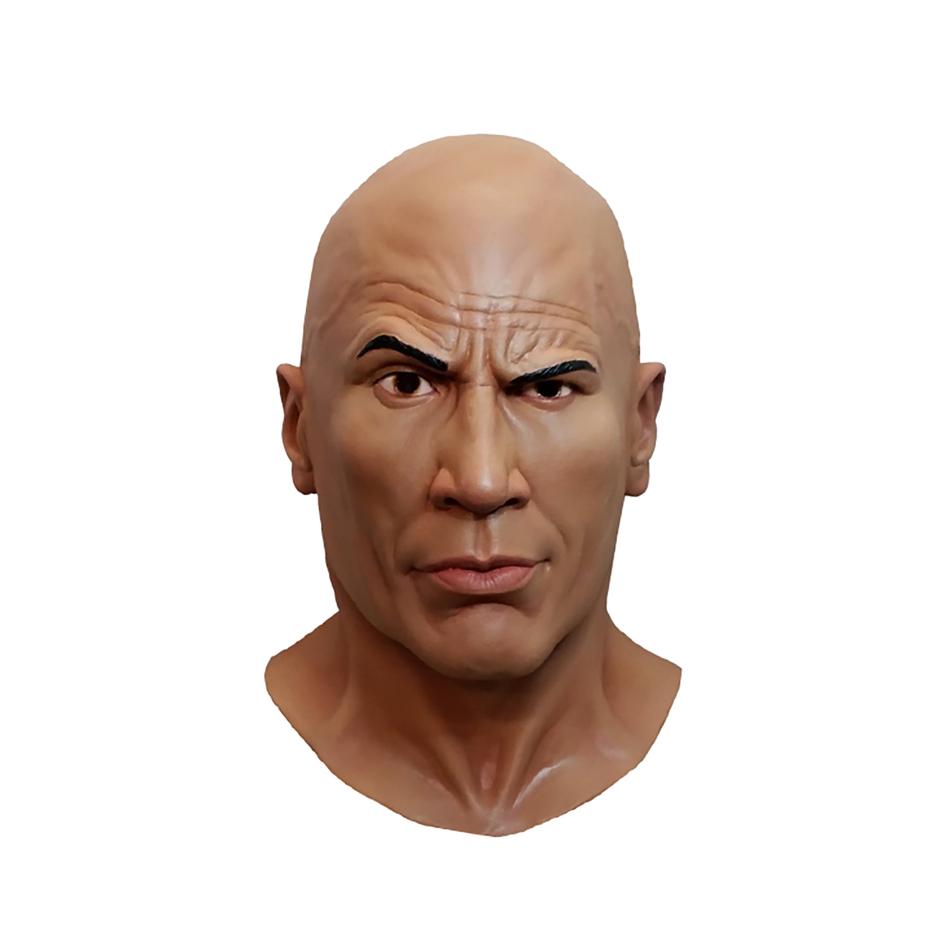 The Rock Dwayne Johnson WWE Wrestler Official Single 2D Card Party Face Mask