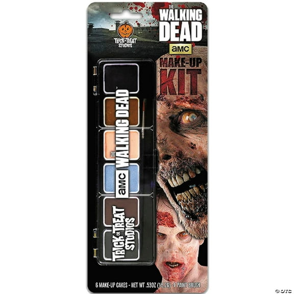 Trick Or Treat Studios Walking Dead Men's Walking Dead Make-Up Kit Costume Accessory Multi