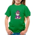 thumbnail image 1 of Trick Or Treat Unicorn Witch T-Shirt Juniors -Image by Shutterstock,  x-Large, 1 of 4