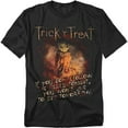 thumbnail image 1 of Trick R Treat T-Shirt Rules Unisex Graphic Tee For Men & Women, 1 of 7