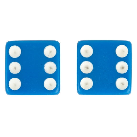 Trick Top Valve Caps Dice-Blue