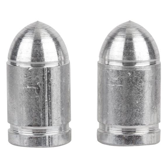 Trik Topz Valve Caps Presta Bullet Silver PV