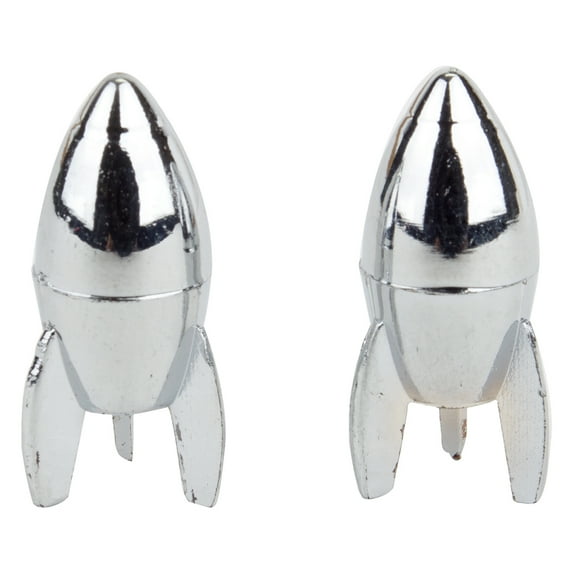 Trick Top Valve Caps Presta Rockets Chrome