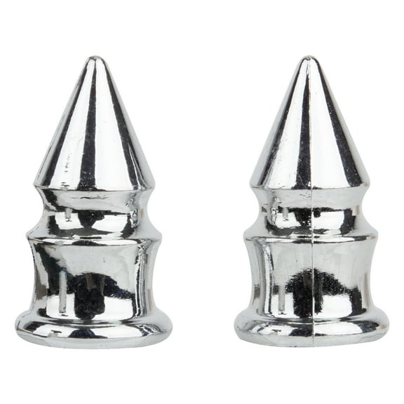 Trick Top Valve Caps Spikes Chrome