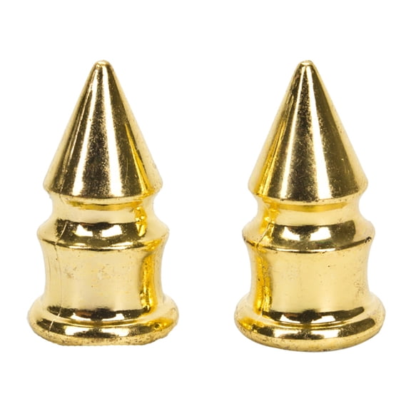 Trick Tops Valve Caps Spikes Gold