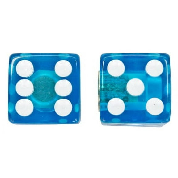 Trick Tops Valve Caps Dice Clr-Blue