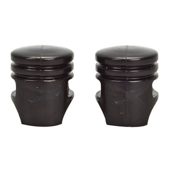 Trick Tops Valve Caps Piston Black