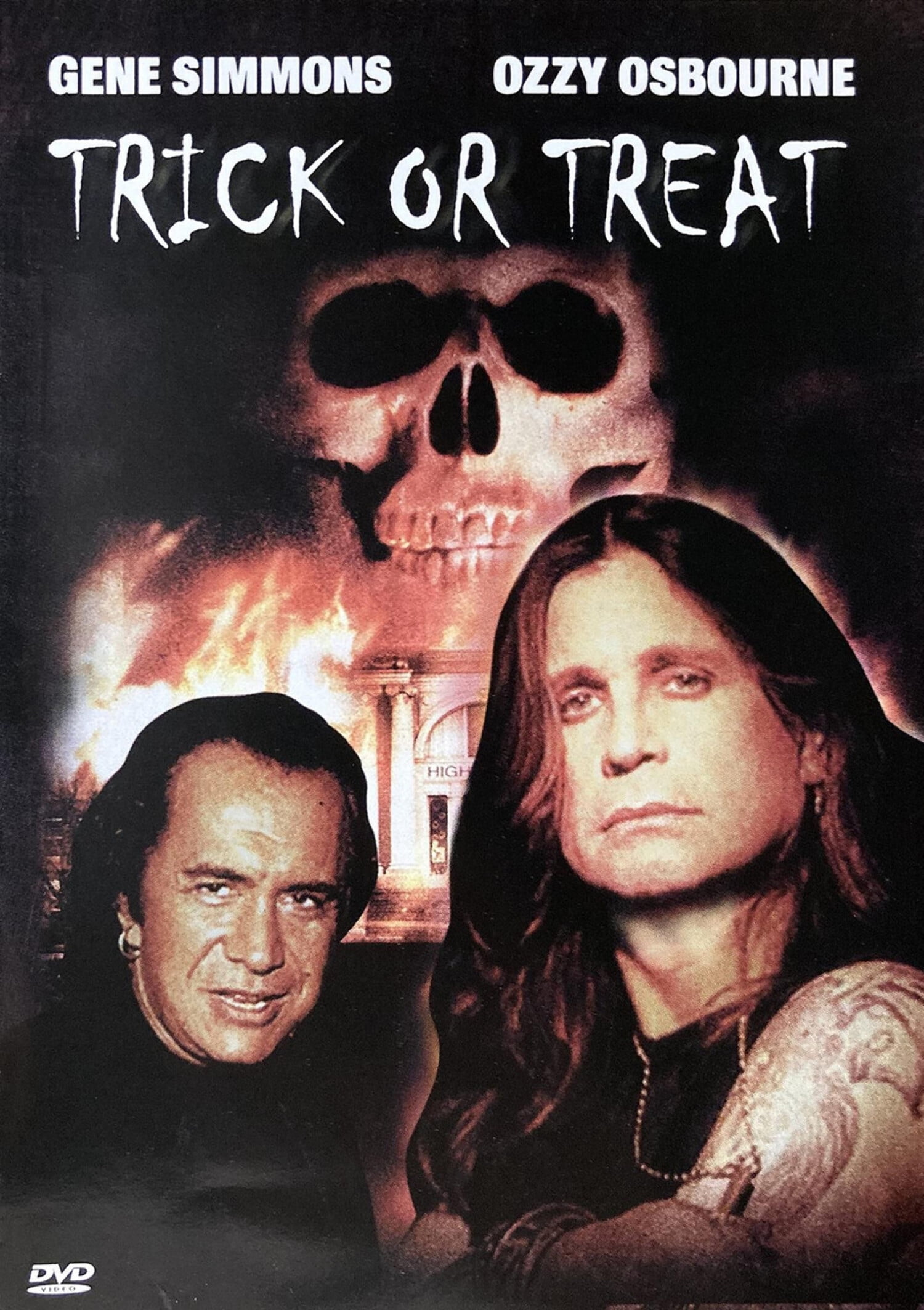 Trick or Treat 2003 DVD GENE SIMMONS OZZY OSBOURNE Horror