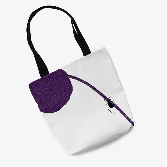 Trick or Treat Eensy Weensy Spider Halloween Tote Bag
