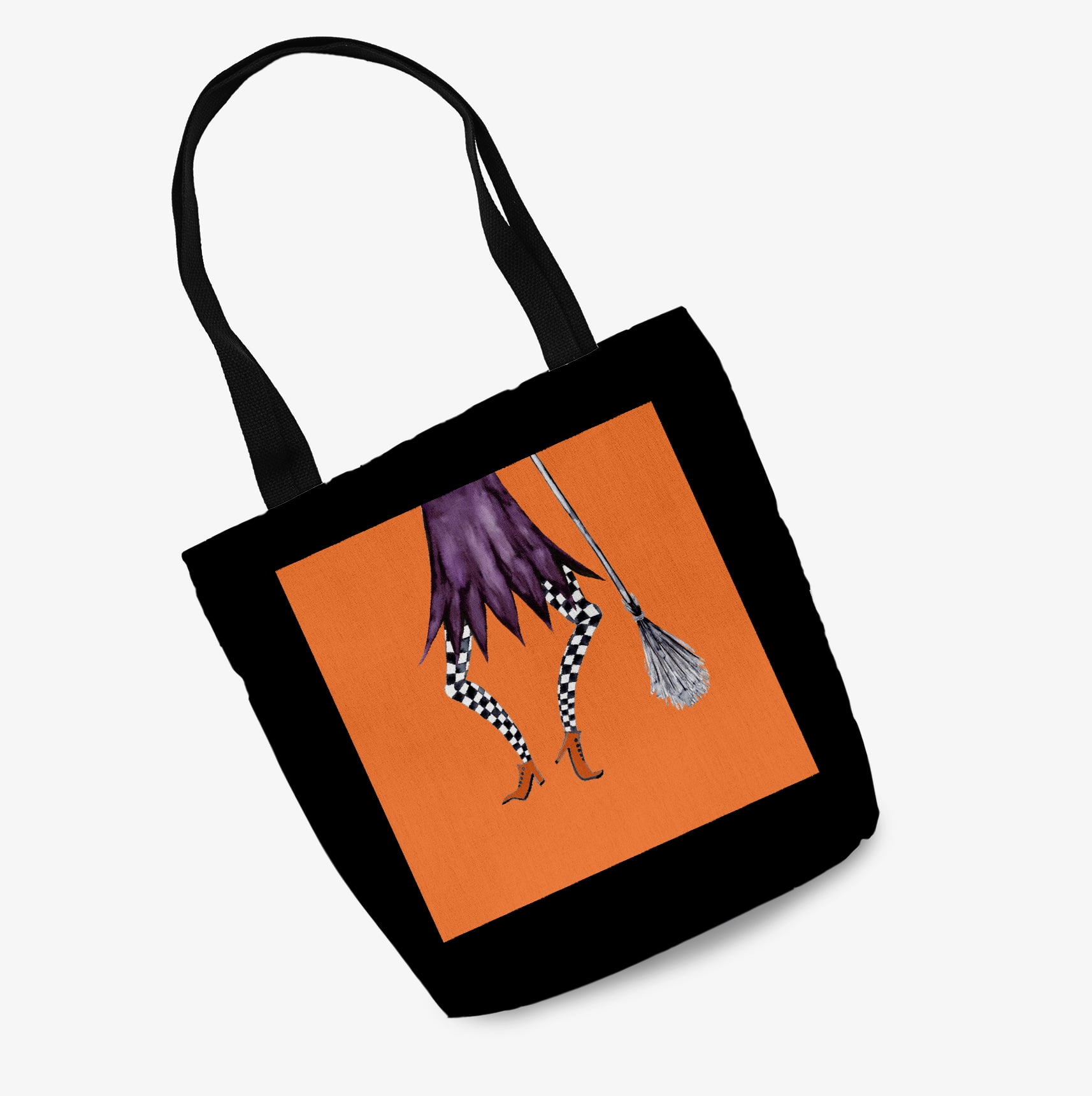 Trick or Treat Esmerelda Framed Halloween Tote Bag