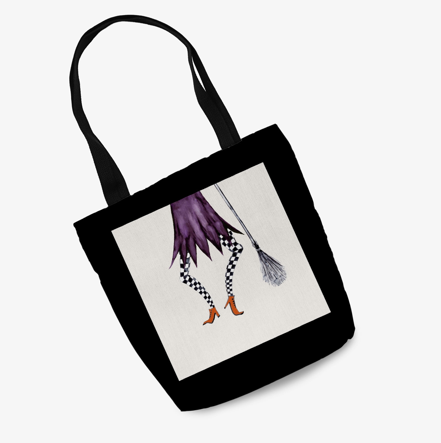 Trick or Treat Esmerelda Framed Halloween Tote Bag