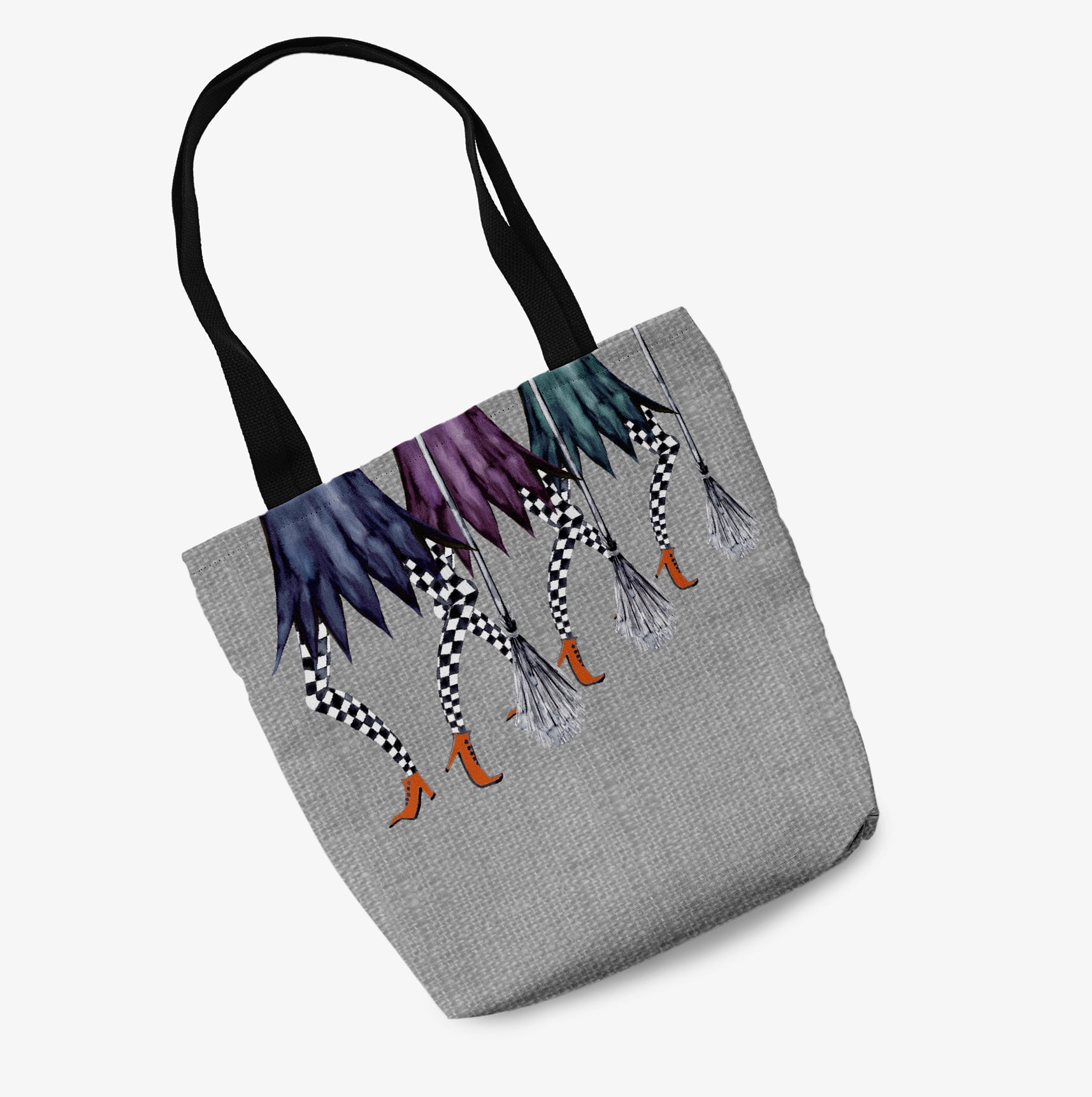 Trick or Treat Esmerelda Trippled Halloween Tote Bag