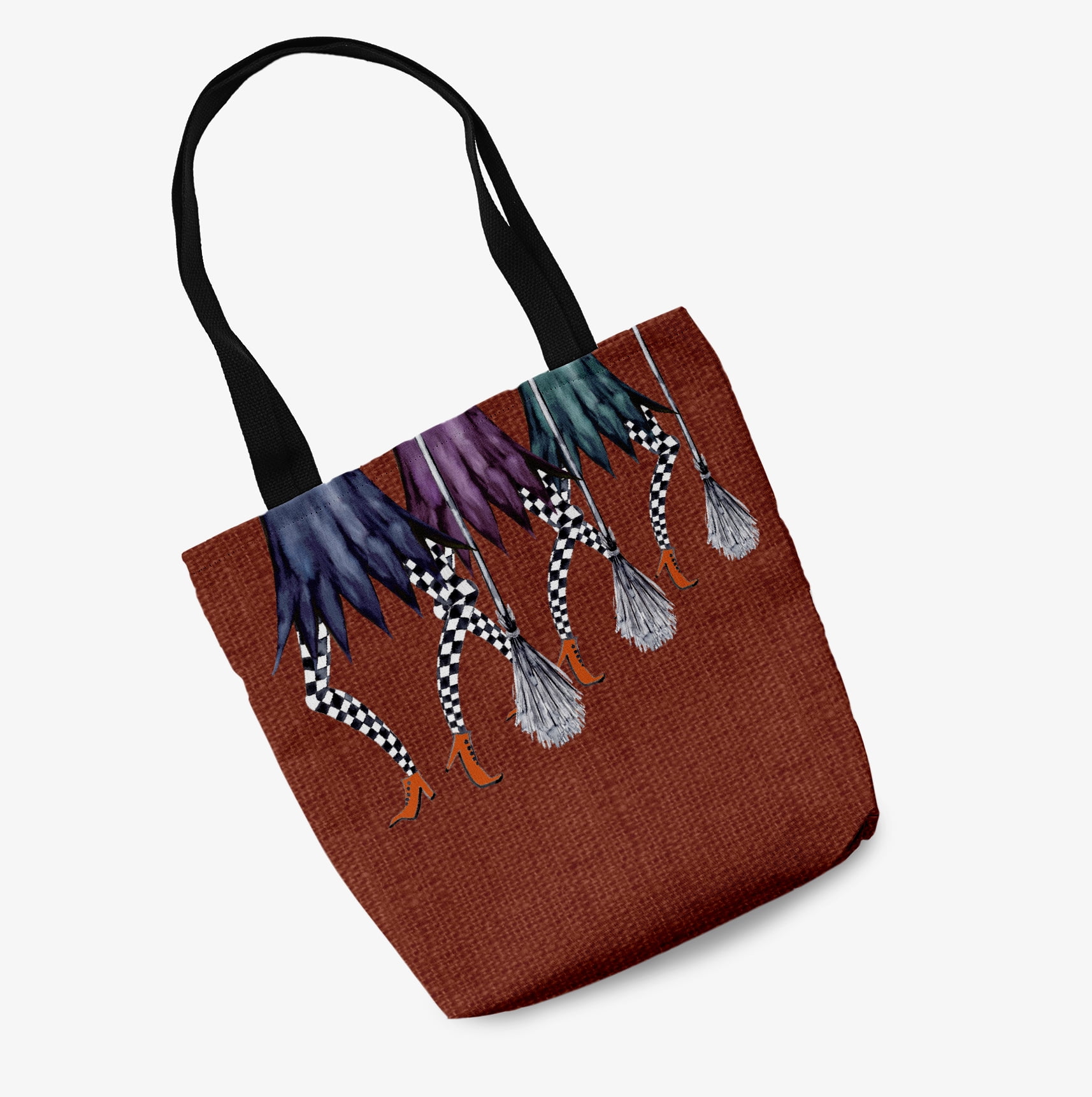 Trick or Treat Esmerelda Trippled Halloween Tote Bag