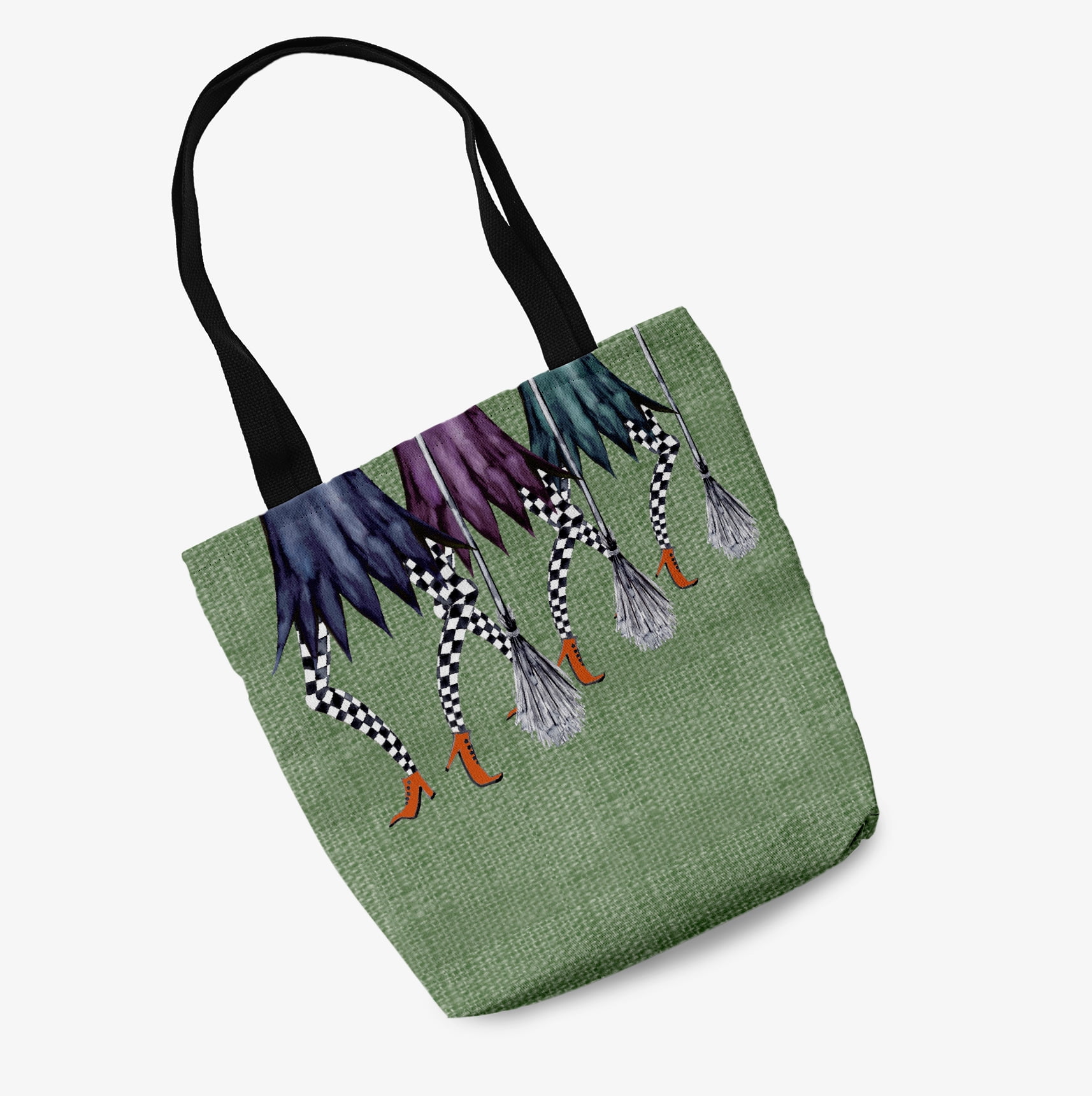 Trick or Treat Esmerelda Trippled Halloween Tote Bag