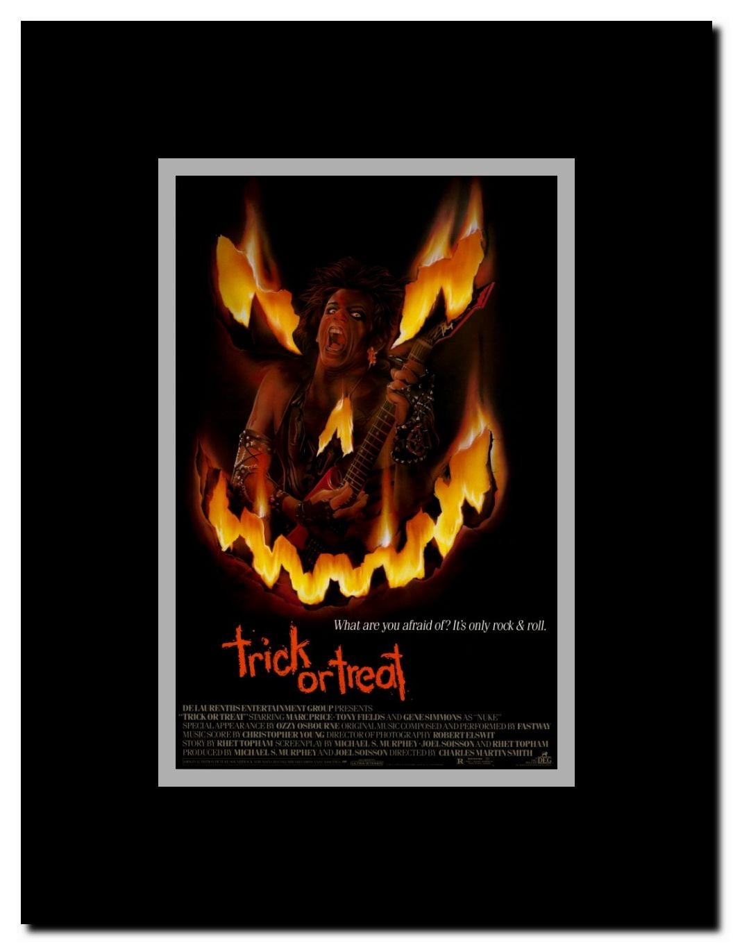 Trick or Treat Framed Movie Poster