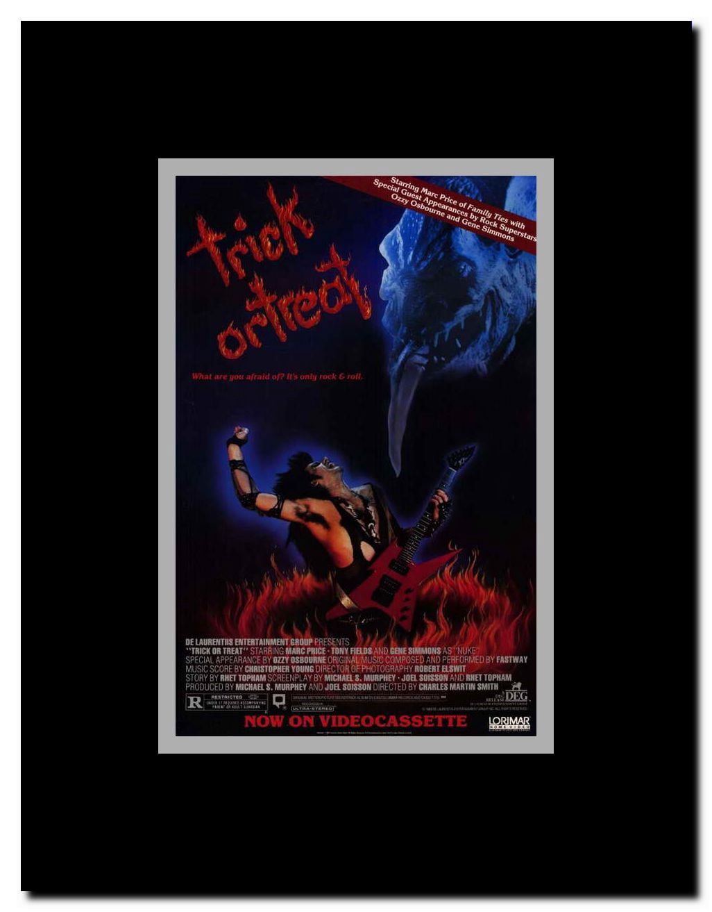 Trick or Treat Framed Movie Poster