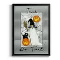 thumbnail image 1 of Trick or Treat Ghost Premium Classic Framed Print - Ready to Hang, 1 of 9