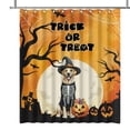 thumbnail image 1 of Trick or Treat Labrador Retriever Needs Candy Happy Halloween Night Shower Curtain Lab Dog Lover Gifts Waterproof Bathroom Bathtub Curtain - 02020, 1 of 5