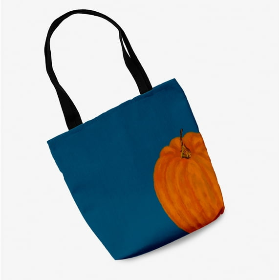 Trick or Treat Li'l Pumpkin Halloween Tote Bag