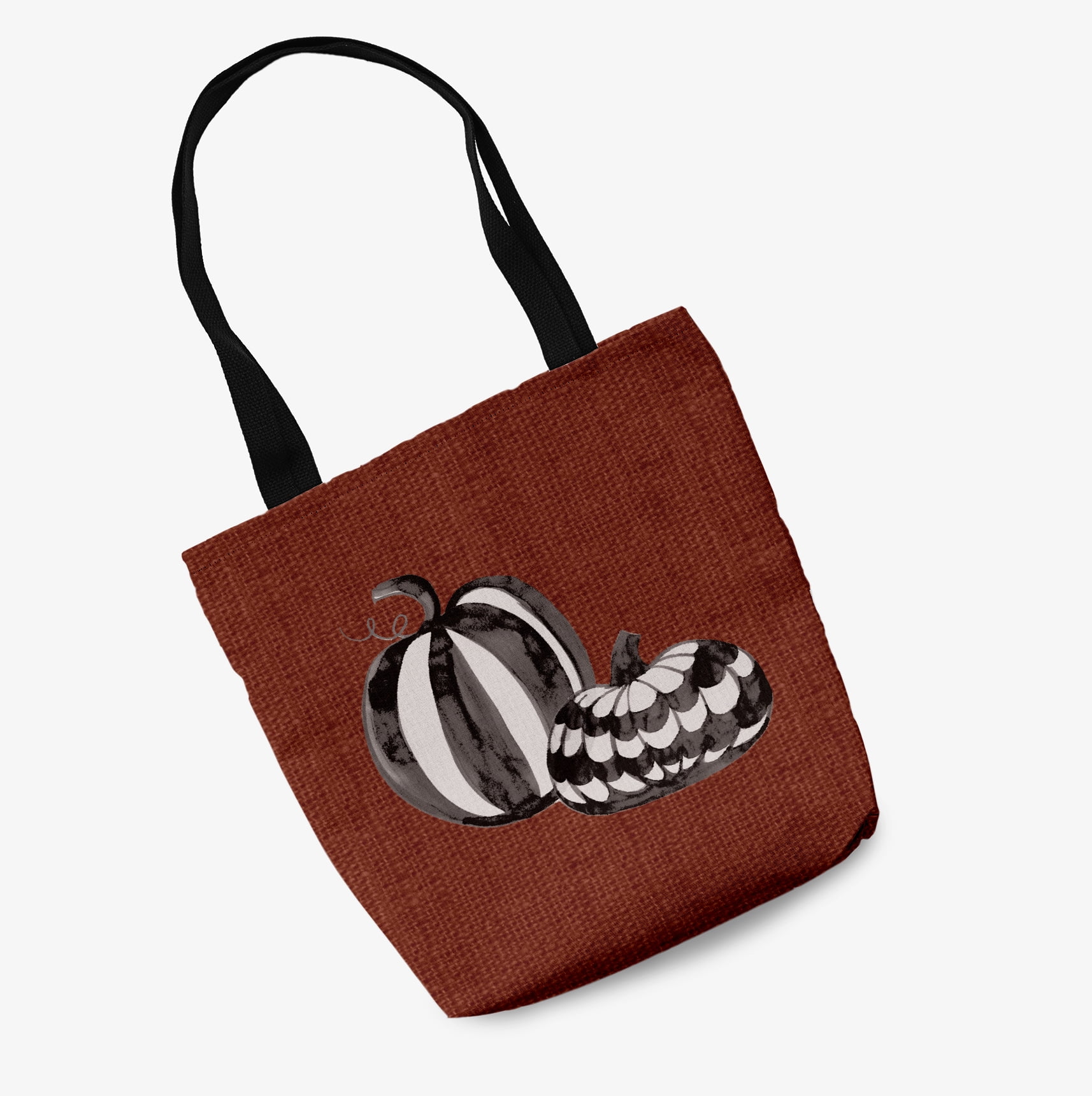 Trick or Treat Pumpkin Duo Halloween Tote Bag