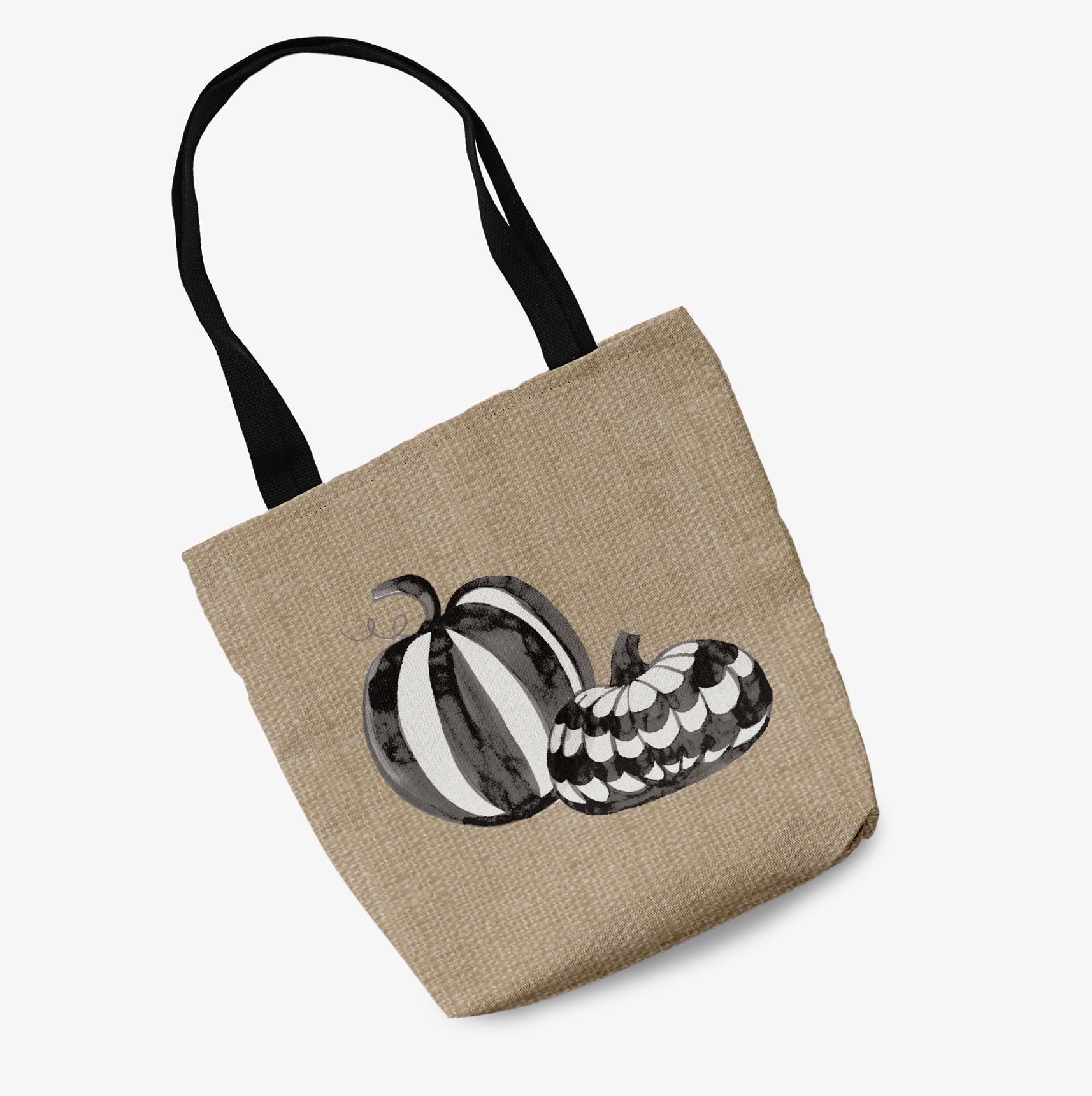 Trick or Treat Pumpkin Duo Halloween Tote Bag