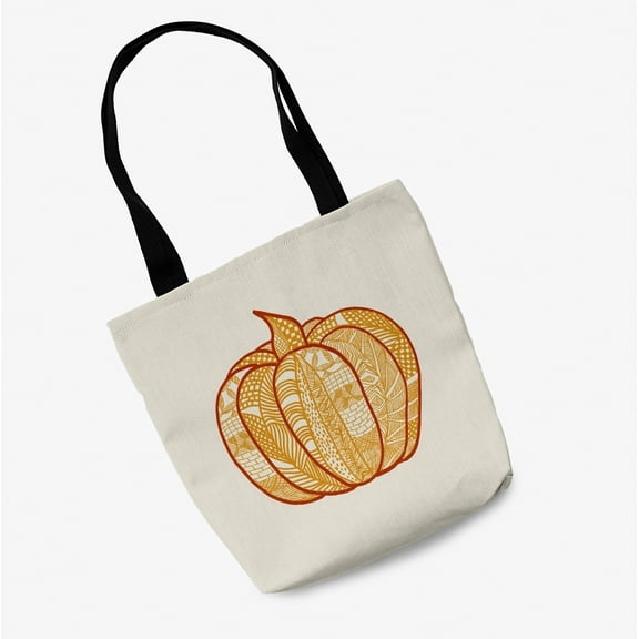 Trick or Treat Pumpkin Patch Halloween Tote Bag