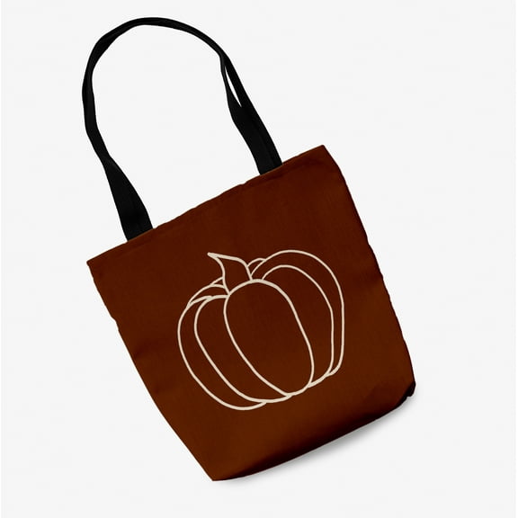 Trick or Treat Pumpkin Pie Halloween Tote Bag