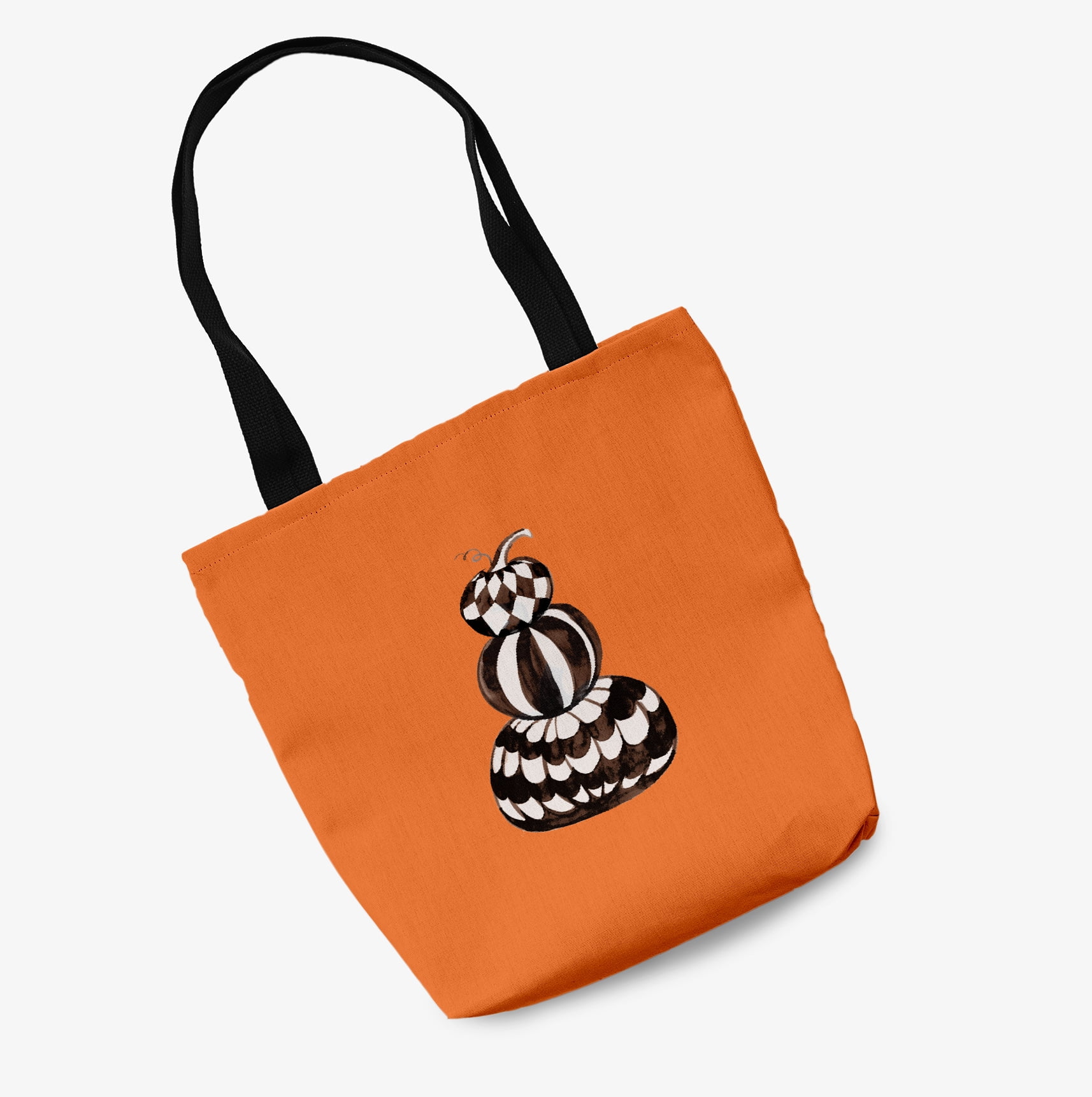Trick or Treat Pumpkin Stack Halloween Tote Bag