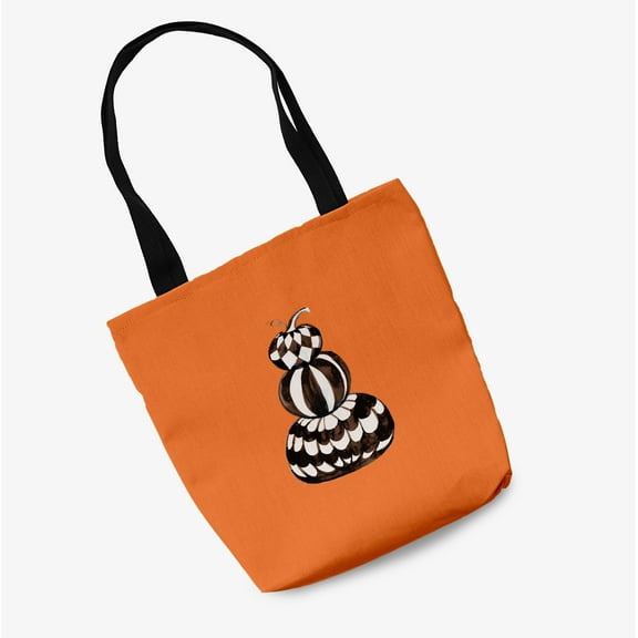 Trick or Treat Pumpkin Stack Halloween Tote Bag