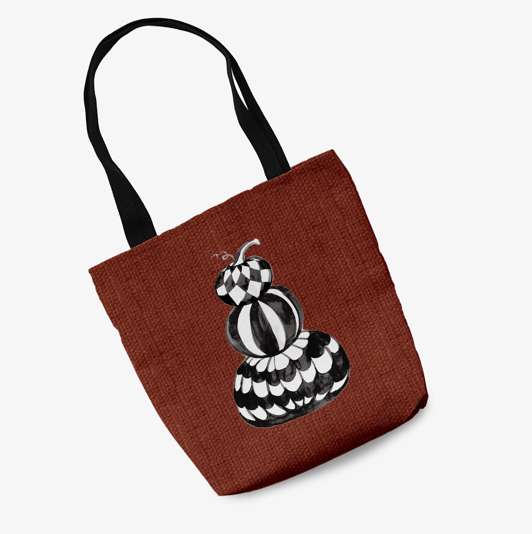 Trick or Treat Pumpkin Stack Halloween Tote Bag
