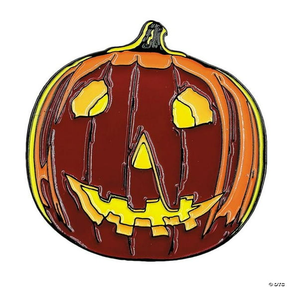 Trick or Treat Studios 1.5 in. Halloween 1978 Pumpkin Full-Color Enamel Pin