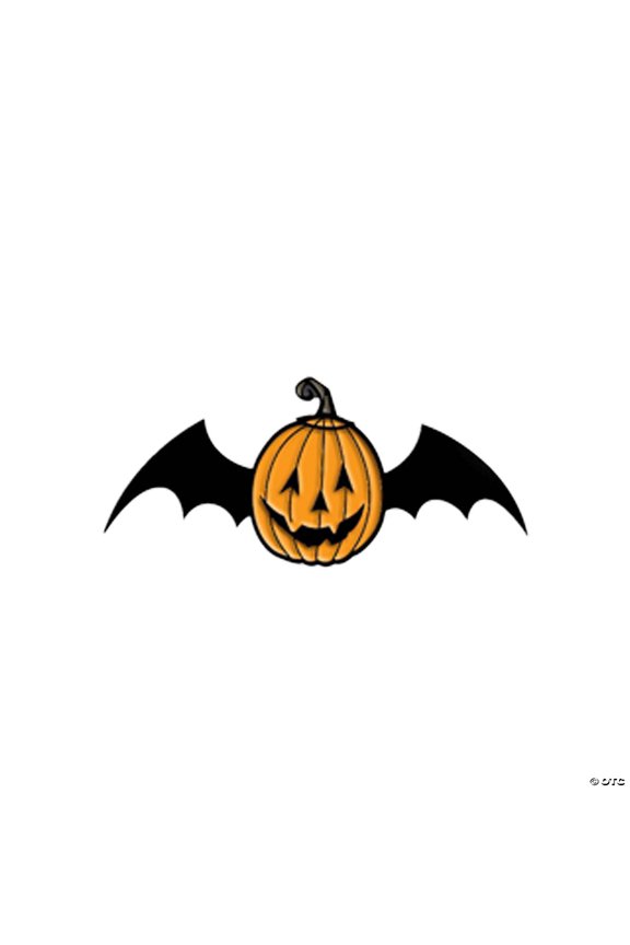 1 1/2" Toxictoons Bat-o-lantern Full-color Enamel Pin