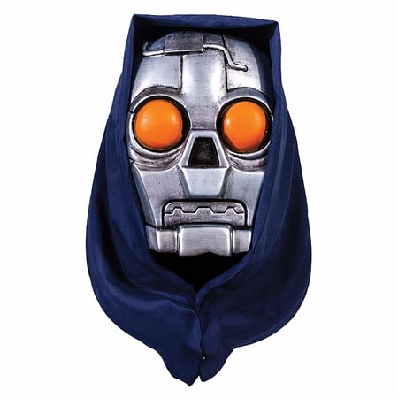 Trick or Treat Studios MAOMSS100 Adults The Worst Robot Reaper Overhead Latex Mask with Hood