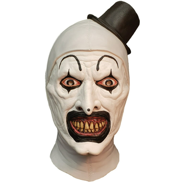 Trick Or Treat Studios Art The Clown White Synthetic Halloween Costume  Mask, For Adult - Walmart.Com