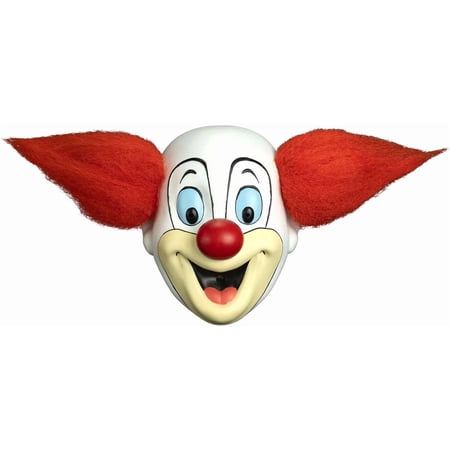 Trick or Treat Studios Bozo The Clown Retro Plastic Mask