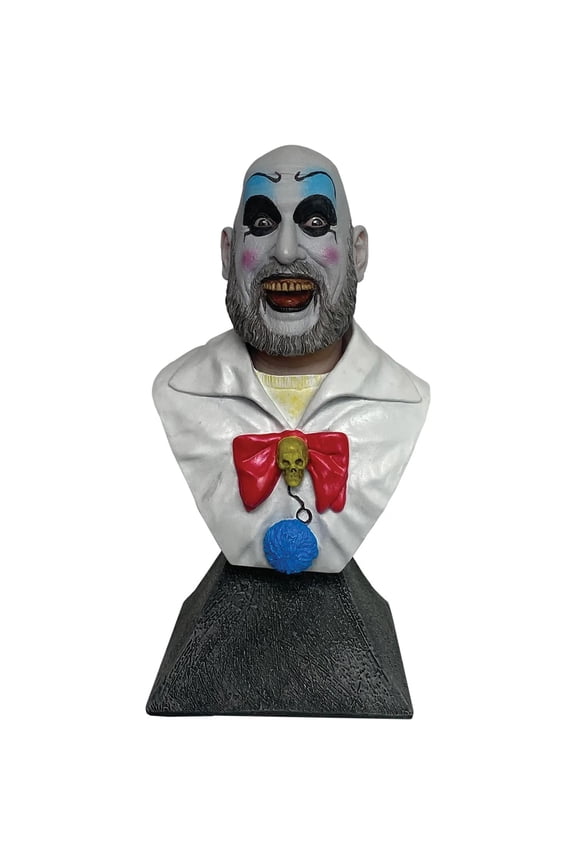 House of 1000 Corpses Captain Spaulding Mini Bust Halloween Decoration - 5 in