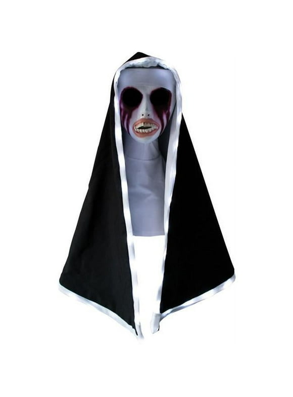 Trick or Treat Studios MABZUS105 Purge Nun Mask with Lightup Hood