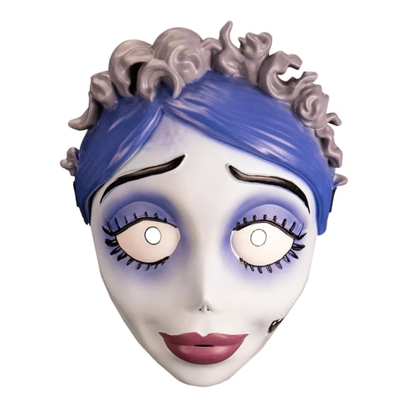 Trick or Treat Studios MATTWB141 Tim Burtons Corpse Bride Emily The Corpse Bride Plastic Mask with Elastic Band