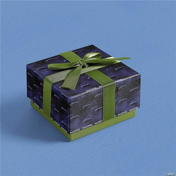 Trick or Treat Studios MASFUS167 Nope Cloud Blue & White Printed Wrapping Paper