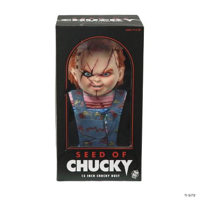 Trick or Treat Studios Seed of Chucky - Chucky Bust Halloween Decoration - 15 in