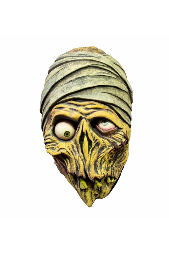 MAELEP101 Toxic Toons Mummy Monster Plastic Mask with Elastic Band