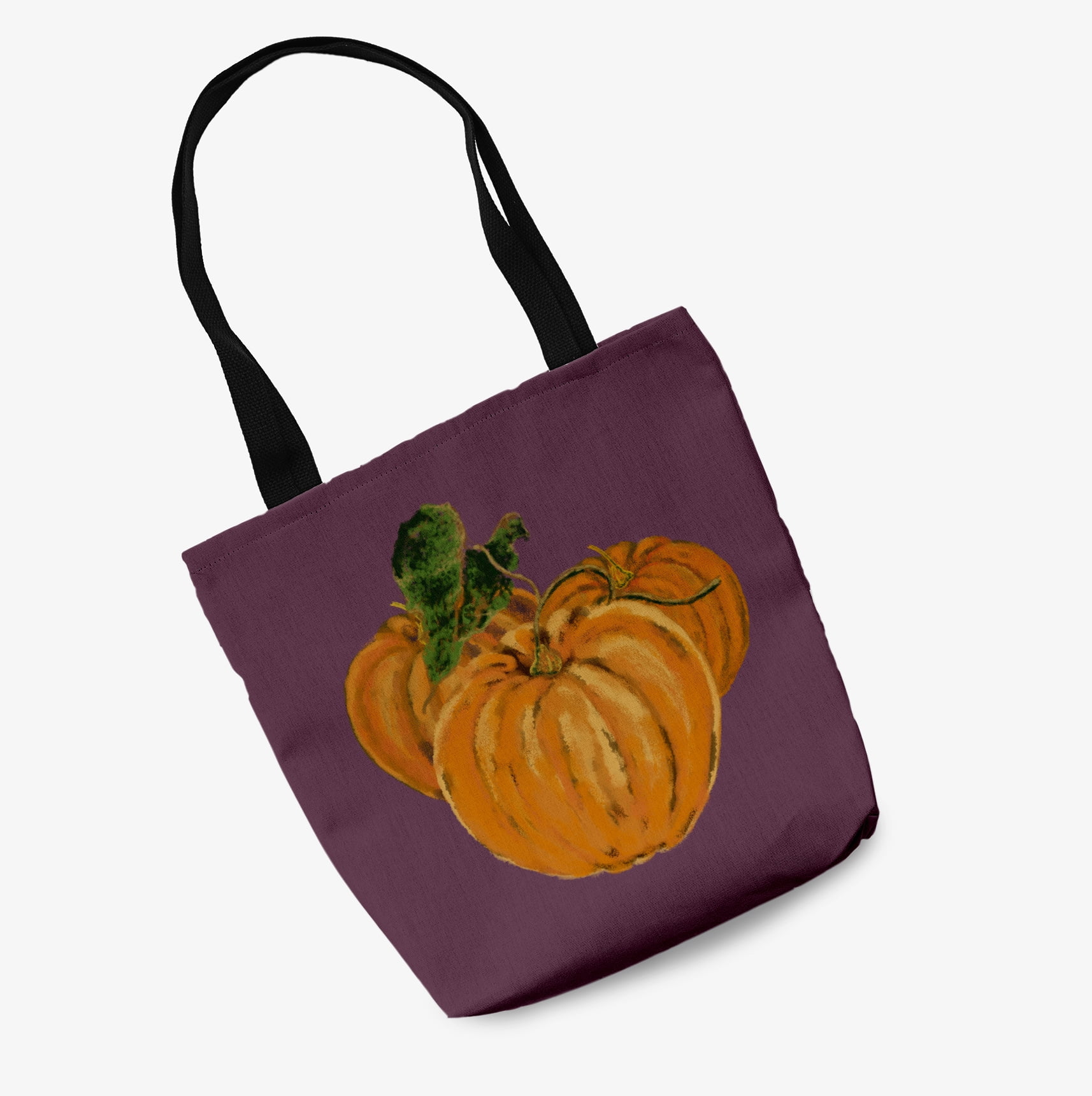 Trick or Treat Tres Calabazas Halloween Tote Bag