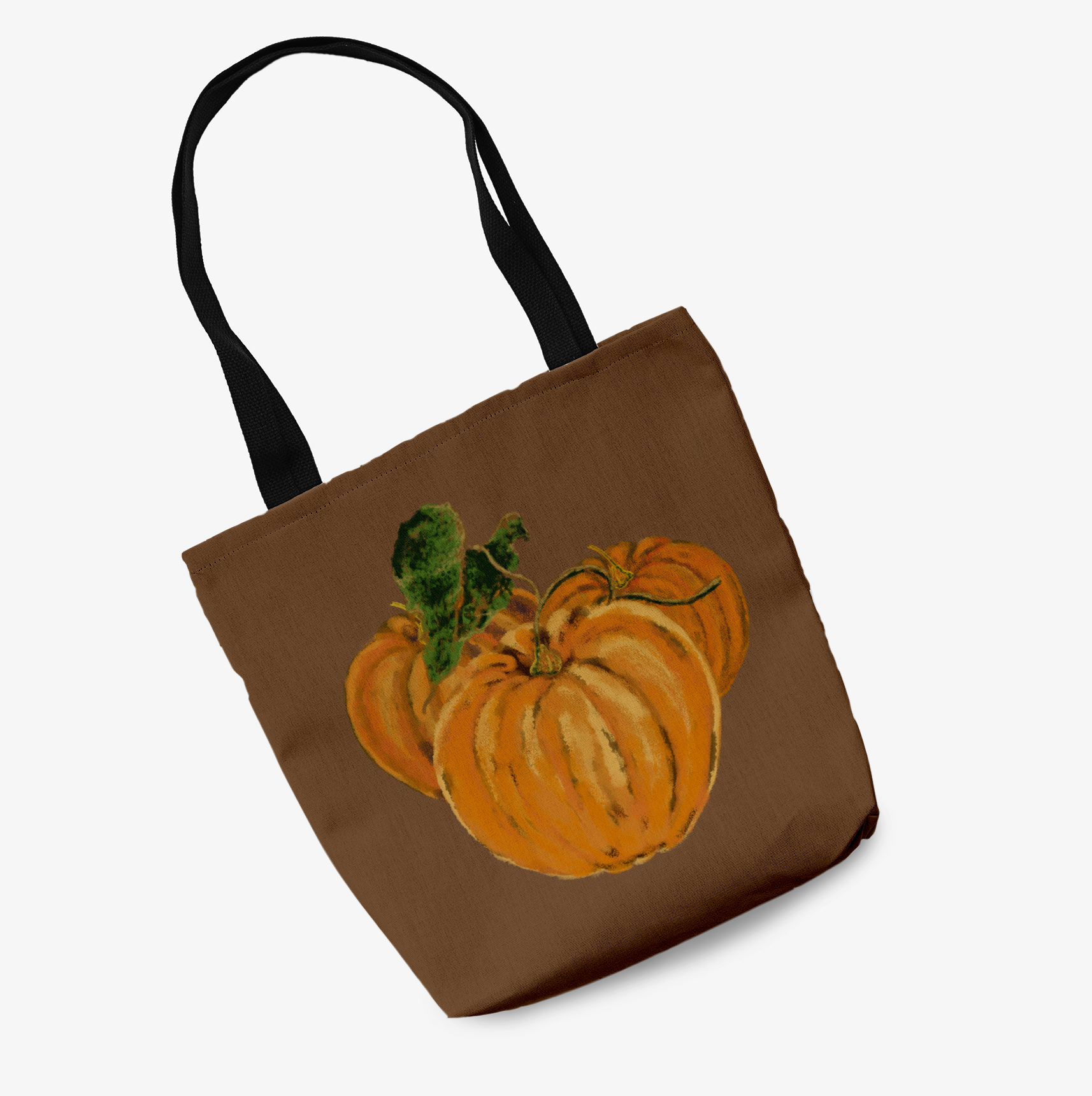 Trick or Treat Tres Calabazas Halloween Tote Bag