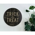 thumbnail image 1 of Trick or Treat Wall Sign | Halloween Decor | Halloween Sign | Halloween Wood Sign, 1 of 1